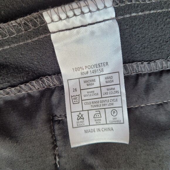 Nomad Jacket Mens Sz M Tech Fleece Lined Hooded Full Zip Snap Pockets Gray READ - Picture 11 of 15